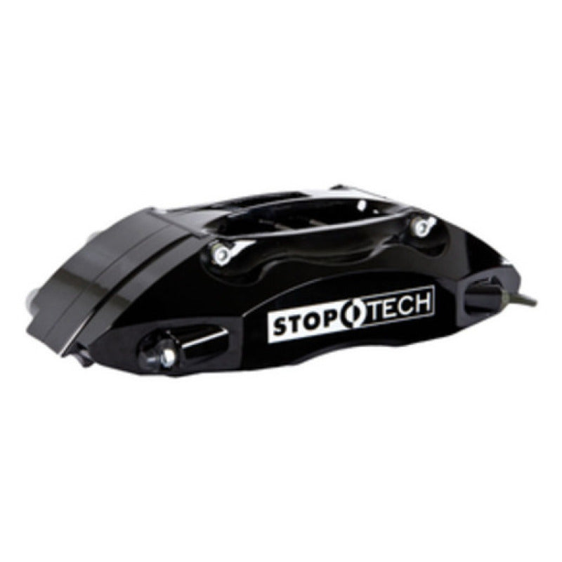 StopTech 00-06 Audi TT Front BBK w/ Black ST-40 Caliper Slotted 328x28 2pc Rotor