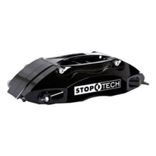 Load image into Gallery viewer, StopTech 00-06 Audi TT Front BBK w/ Black ST-40 Caliper Slotted 328x28 2pc Rotor