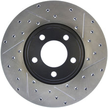 Load image into Gallery viewer, StopTech 96-97 Ford Thunderbird / 93-98 Lincoln Mark VII/VIII Slotted &amp; Drilled Left Front Rotor