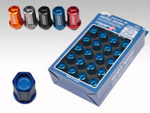 Load image into Gallery viewer, Rays Dura-Nut L42 Straight Type 12X1.25 Lug Nut Set 16 Lug 4 Lock Set - Orange