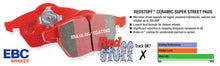 Load image into Gallery viewer, EBC 95-00 Ford Contour 2.0 Redstuff Front Brake Pads