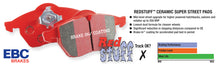 Load image into Gallery viewer, EBC 91-94 Audi 100 Quattro 2.8 (ATE) Redstuff Front Brake Pads