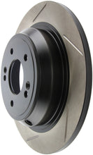 Load image into Gallery viewer, StopTech Power Slot 09-11 Hyundai Genesis 3.8L Sedan Rear Right Slotted Rotor