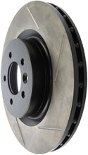 Load image into Gallery viewer, StopTech Power Slot 10-12 Land Rover LR4 / 06-09 Range Rover Sport S/C Left Front Slotted Rotor
