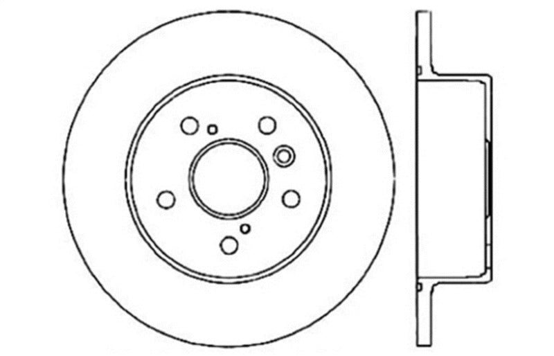 StopTech Slotted & Drilled Sport Brake Rotor
