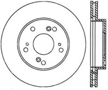 Load image into Gallery viewer, StopTech 02-06 Acura RSX (Excl. Type S) Cryo Cross Drilled Brake Rotor - Front Right