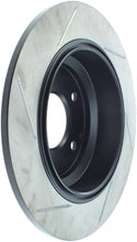 Load image into Gallery viewer, StopTech Power Slot 91-95 Acura Legend / 96-98 RL / 95-98 Honda Odyssey Left Rear Slotted Rotor