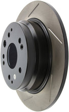 Load image into Gallery viewer, StopTech Power Slot 01-03 Acura CL 3.2L V6 Slotted Rear Right Rotor