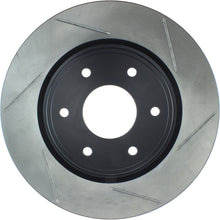 Load image into Gallery viewer, StopTech Power Slot 3/06-10/06 Nissan Armada SportStop Slotted Front Left Rotor