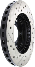 Load image into Gallery viewer, StopTech 90-99 Eagle Talon / 4/89-01 Mitsubishi Eclipse Left Front Slotted &amp; Drilled Rotors