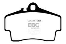 Load image into Gallery viewer, EBC 98-05 Porsche 911 (996) (Cast Iron Rotor only) 3.4 Carrera 2 Orangestuff Rear Brake Pads