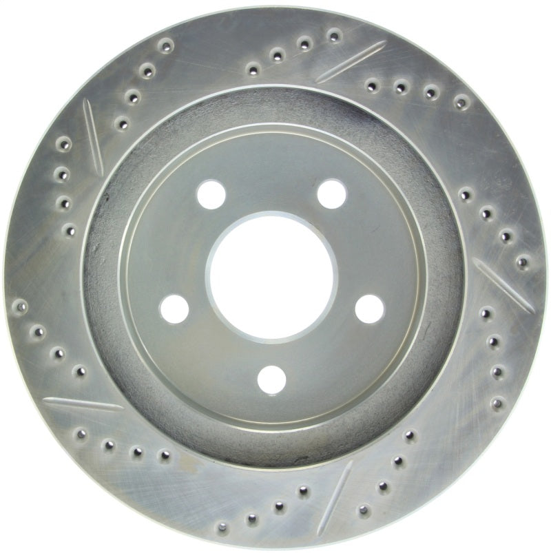 StopTech Select Sport 93-97 Pontiac Firebird/93-97 Chevrolet Camaro Slotted/Drilled Left Rear Rotor