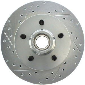 StopTech Select Sport Drilled & Slotted Rotor - Rear Left