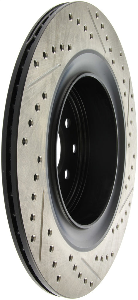 StopTech 07-08 Infiniti G35 / 08-09 G37 SportStop Slotted & Drilled Rear Right Rotor