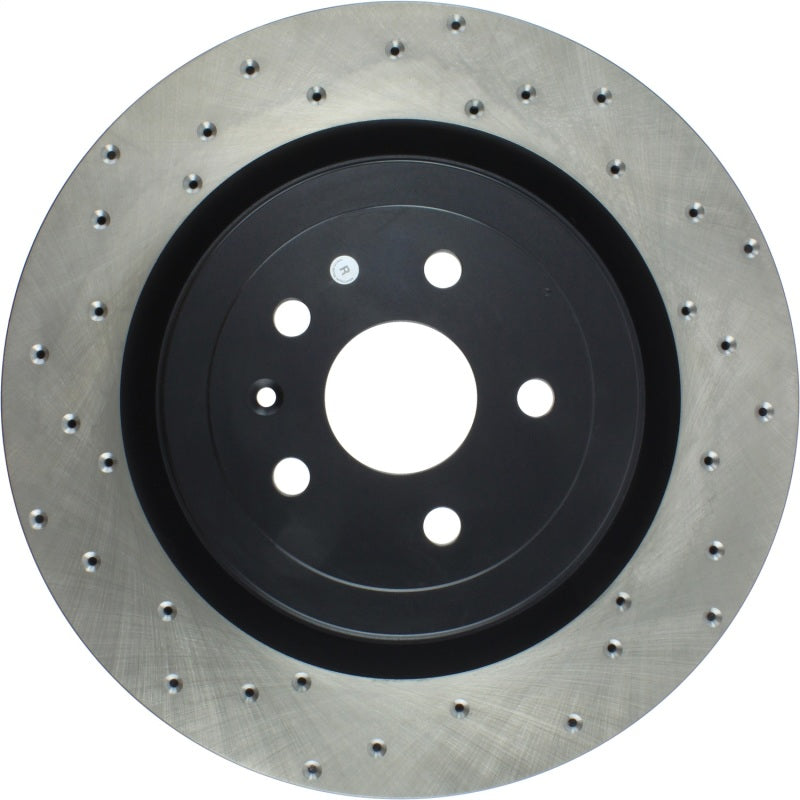StopTech Drilled Sport Cryo Brake Rotor Right Rear 10-11 Chevy Camaro V8 SS