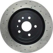 Load image into Gallery viewer, StopTech Drilled Sport Cryo Brake Rotor Right Rear 10-11 Chevy Camaro V8 SS