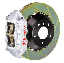 Load image into Gallery viewer, Brembo 20+ Gladiator Rear GT BBK 4 Piston Cast 380x28 2pc Rotor Slotted Type-1-Silver