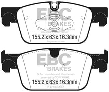 Load image into Gallery viewer, EBC 2017+ Volvo S90 2.0L Turbo Yellowstuff Front Brake Pads