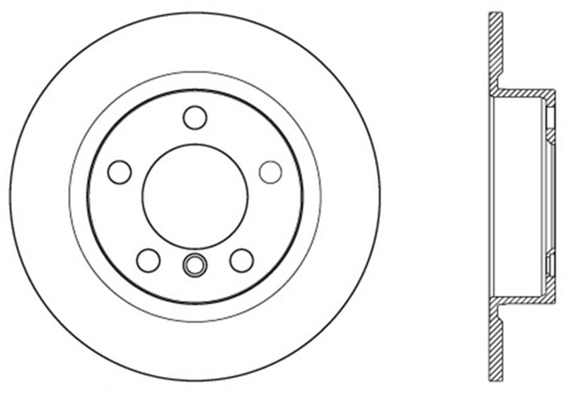 StopTech Drilled Sport Brake Rotor