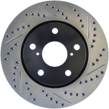 Load image into Gallery viewer, StopTech SportStop 10 Lexus HS 250h / 08-09 Scion xB Slotted &amp; Drilled Left Front Rotor
