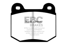Load image into Gallery viewer, EBC 99-03 Mitsubishi Lancer Evolution 2.0 Turbo Orangestuff Rear Brake Pads