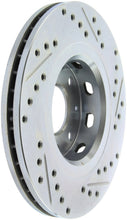 Load image into Gallery viewer, StopTech Select Sport Drilled &amp; Slotted Rotor - Front Left