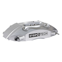 Load image into Gallery viewer, StopTech 98-04 Jetta / 98-06 Golf / 98-05 Beetle Front BBK ST40 Silver Caliper 328x28 Drilled Rotor