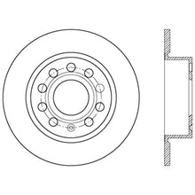 Load image into Gallery viewer, Stoptech 06-19 Audi A3 Premium High-Carbon CRYO-STOP Rear Rotor
