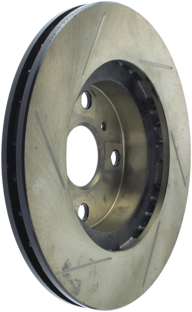 StopTech Power Slot 6/86-12/89 Toyota MR2 / 8/89-91 Corolla GTS Front Left SportStop Slotted Roto