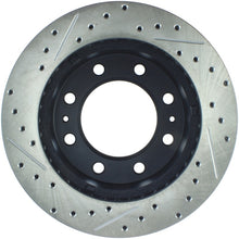 Load image into Gallery viewer, StopTech 00-08 Chevy Avalanche Slotted &amp; Drilled Left Front Rotor