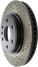 Load image into Gallery viewer, StopTech 07-10 Buick Enclave / 09-10 Chevrolet Traverse Slotted &amp; Drilled Left Front Rotor
