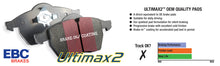 Load image into Gallery viewer, EBC 12-16 Chevrolet Spark 1.2 (Mexico) Ultimax2 Front Brake Pads