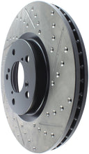 Load image into Gallery viewer, StopTech 07-08 Acura MDX SportStop Slotted &amp; Drilled Left Front Rotor