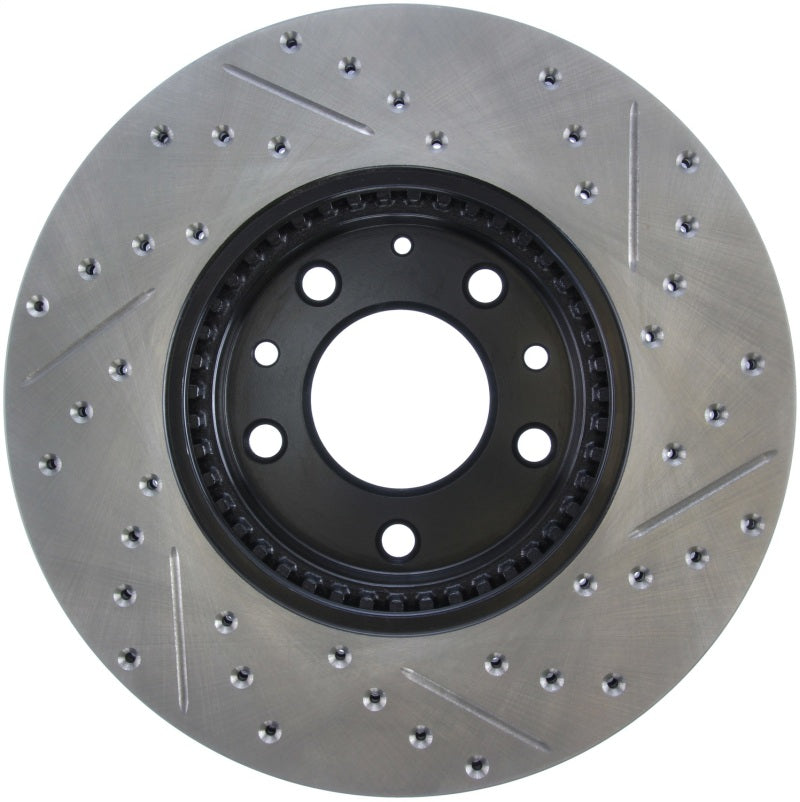StopTech 06-09 Mazda 6 Slotted & Drilled Right Front Rotor