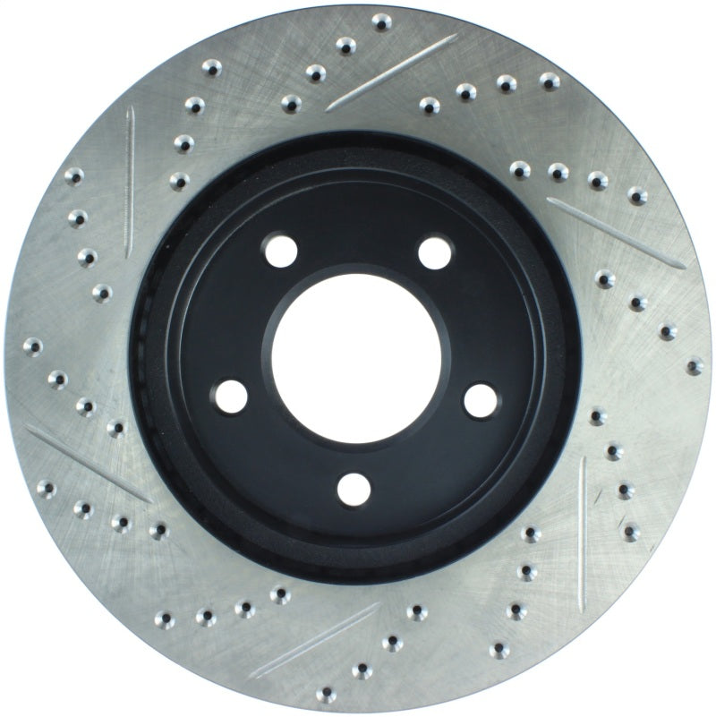 StopTech SportStop 04-08 Chrysler Pacifica Front Left Drilled & Slotted Rotor