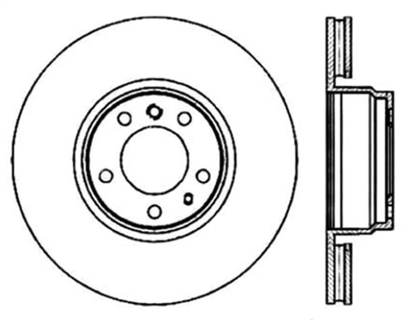 StopTech Drilled Sport Brake Rotor