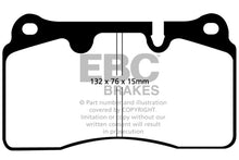 Load image into Gallery viewer, EBC 04-12 Aston Martin DB9 5.9 Orangestuff Front Brake Pads