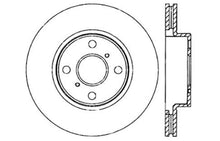 Load image into Gallery viewer, StopTech 04-07 Scion xA / 04-06 xB SportStop Drilled Right Front Rotor