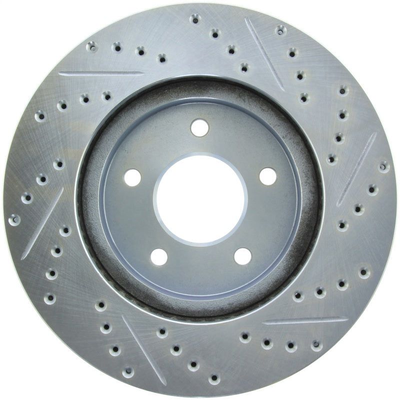 StopTech Select Sport Drilled & Slotted Rotor - Front Left