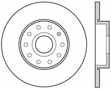 Load image into Gallery viewer, StopTech SportStop 10 Audi A3 / 1/05-10 VW Jetta Drilled Left Rear Rotor