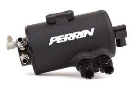 Perrin 08-14 Subaru WRX/STI Black Air Oil Separator