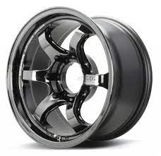 Advan RG-D2 17x8.5 -10MM 6-139.7 Black Chrome Wheel