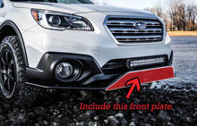 Load image into Gallery viewer, Front plate - Outback - bumper guard - Option