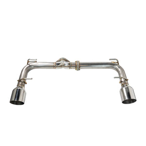 Remark 2022+ Subaru BRZ/Toyota GR86 Axle Back Exhaust w/Stainless Steel Single Wall Tip