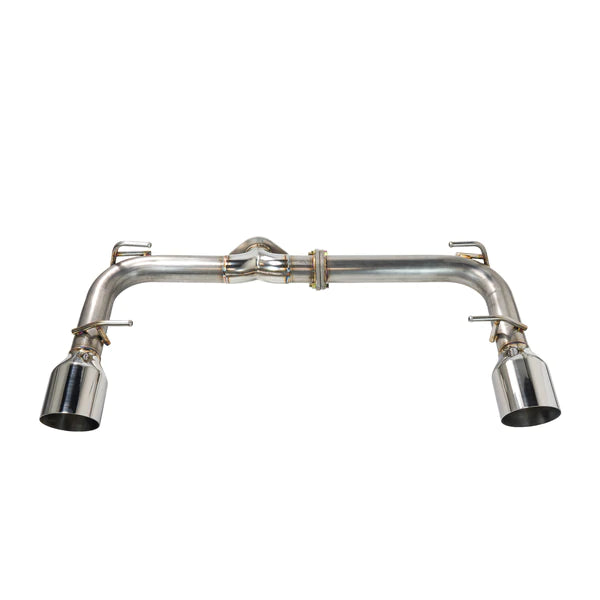Remark 2022+ Subaru BRZ/Toyota GR86 Axle Back Exhaust w/Stainless Steel Single Wall Tip