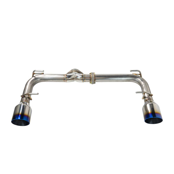 Remark 2022+ Subaru BRZ/Toyota GR86 Axle Back Exhaust w/Titanium Double Wall Tip