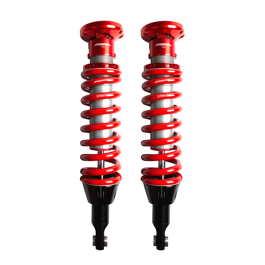 Toytec Boss 2.5 Front Aluma Series Coilovers with 2”-3” Lift for 2007-2014 FJ Cruiser and 2003-2009 4Runner and GX470