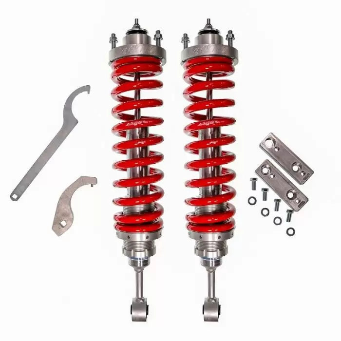 Toytec Ultimate Coilovers (05-15 Tacoma, 03-09 4Runner, 07-09 FJ, Not Equipped with KDSS)- With Red 600lb Front Coils